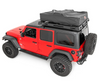 Rough Country 99050 Roof Top Tent | Rack Mount | 12V Accessory & LED Light Kit | Standard Ladder