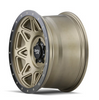 Dirty Life 9305-7973MGD Theory 9305 Street Series Wheel 17x9 5x5 in Matte Gold