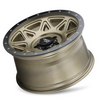 Dirty Life 9305-7973MGD Theory 9305 Street Series Wheel 17x9 5x5 in Matte Gold