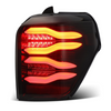 AlphaRex 690010 PRO-Series LED Tail Lights in Jet Black for Toyota 4Runner 2010+