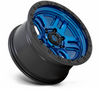 Fuel Ammo Wheel 17x9 Blue with Black Lip