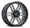 Vision Wheels 354-7973SGBL-12 Manx 2 Wheel | 17x9 | 5x5 | Satin Grey with Black Lip