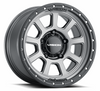 Vision Wheel 350-7973SGBL-12 Ojos Wheel | 17x9 | 5x5 | Satin Gray with Black Lip