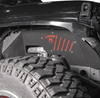 Reaper Offroad JFL01-B Front Inner Fenders in Textured Black for Jeep Wrangler JL & Gladiator JT 2018+