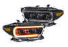 Morimoto LF530.2-A-ASM XB LED Headlight Pair in Amber for Toyota Tacoma 2016+