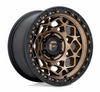 Fuel Unit Wheel 17x9 Matte Bronze with Black Ring