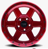 Dirty Life 9315-7973R12 9315 Compound Wheel 17x9 5x5 in Crimson Candy Red