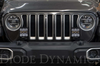 Diode Dynamics DD7291 SS5 Pro Bumper LED Pod Light Kit in Amber Driving for Jeep Wrangler JL & Gladiator JT 2018+