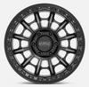 KMC Wheels KM574 Carnage Wheel 17x9 | Satin Black with Gray Tint