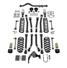 TeraFlex 1323000 3" Alpine CT3 Suspension System No Shocks for Jeep Wrangler JK 4 Door 2007-2018