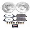 Power Stop K7941-36 Z36 Severe Duty Rear Truck & Tow Brake Kit for Jeep Wrangler JL 2018+