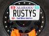 Rusty's Off Road JTM3001 License Plate Relocation Bracket for Jeep Wrangler JL 2018+