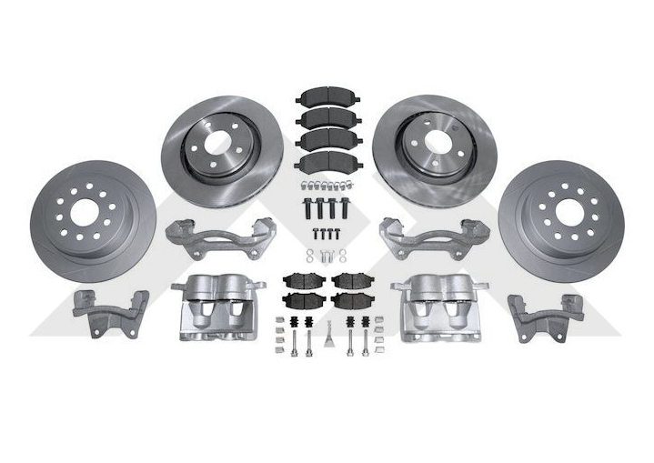 Crown Automotive RT31058 RT Offroad HD Big Brake Kit for Jeep JK 20072018