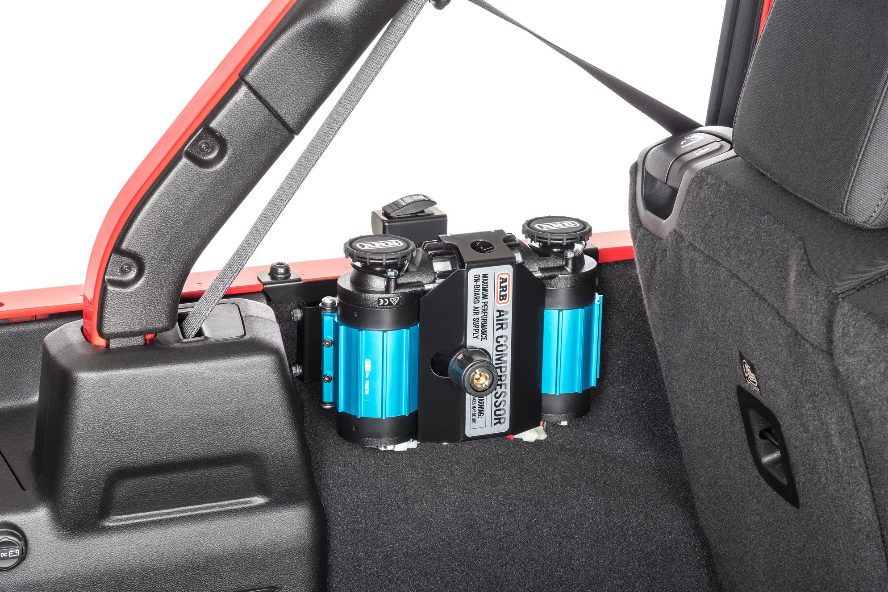 M.O.R.E. ARB18 Dual Compressor Mount Bracket for Jeep JL 4 Door 2018+