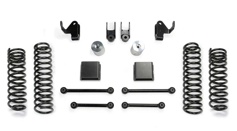 FabTech K4162 3" Sport II Lift Kit w Shock Extensions for Jeep JT 2020+
