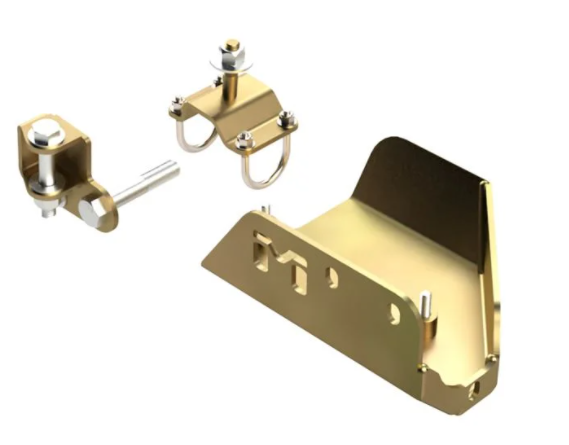 MetalCloak 6372 FAD Skid Plate & Stabilizer Relocation Jeep JL & JT 2018+