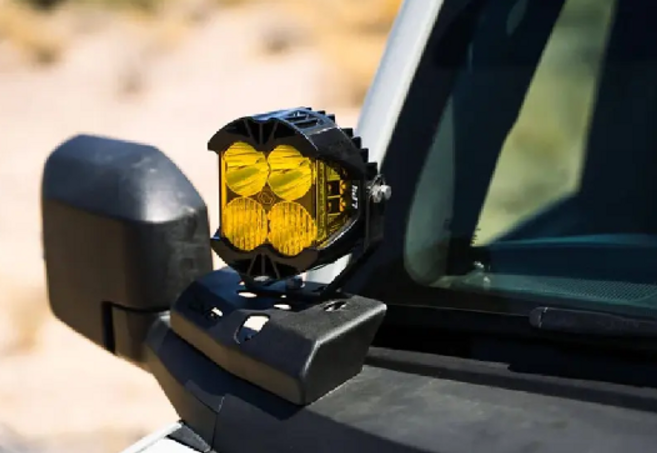 DV8 Offroad LBBR-02 A-Pillar Pod Light Mounts for Ford Bronco 2021+