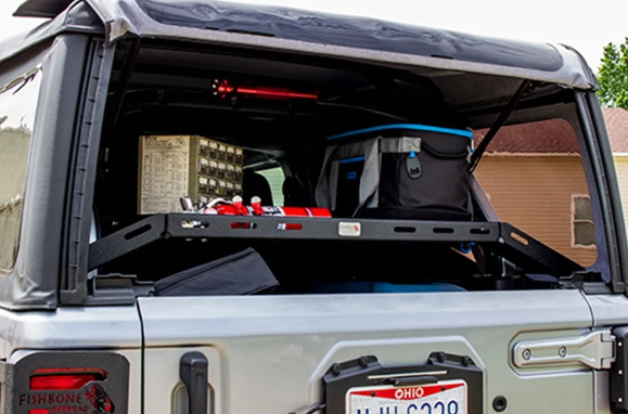 Fishbone Offroad FB25113 Interior Storage Rack for Jeep Wrangler JL 4 Door 2018+