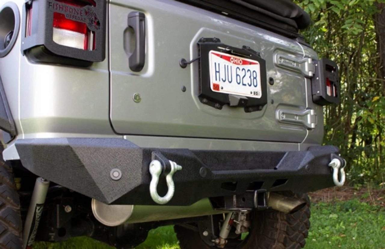 Fishbone Offroad FB22089 Rear Mako Bumper for Jeep Wrangler JL 2018+