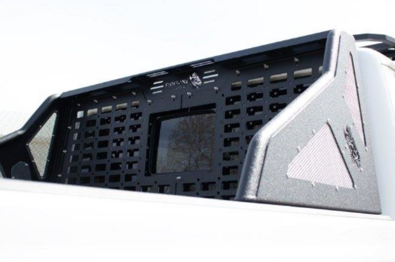 Fishbone Offroad FB21262 Chase Rack MOLLE Window Panel for Jeep Gladiator JT 2020+