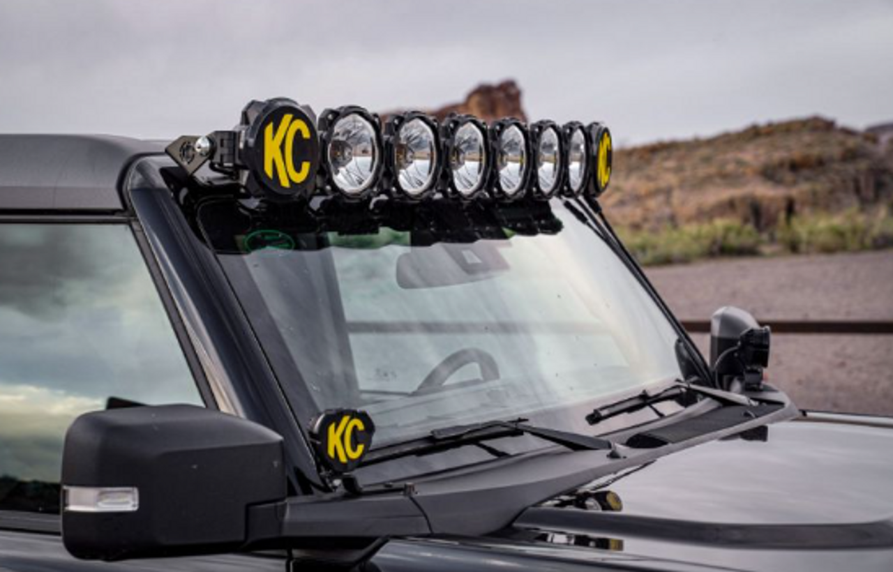 KC Hilites 91338 Gravity LED Pro6 50" Light Bar Kit for Ford Bronco 2021+