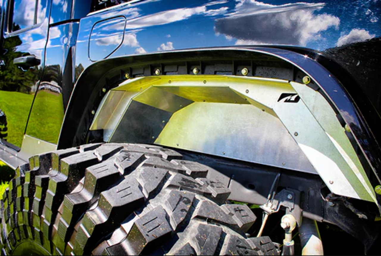 Motobilt MB1114 Rear Aluminum Inner Fenders for Jeep Gladiator JT 2020+