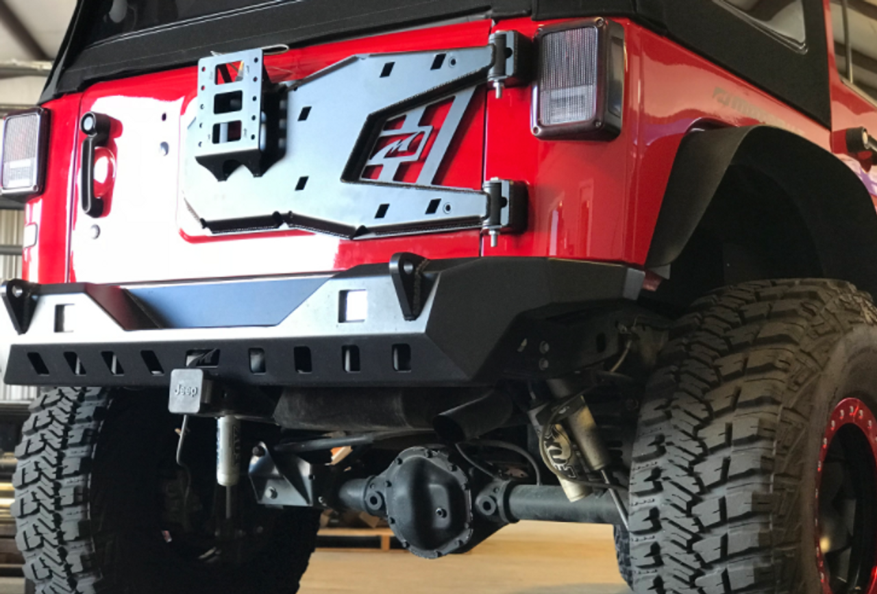 Motobilt MB1084-8LUG Tire Carrier for Jeep Wrangler JK 2007-2018