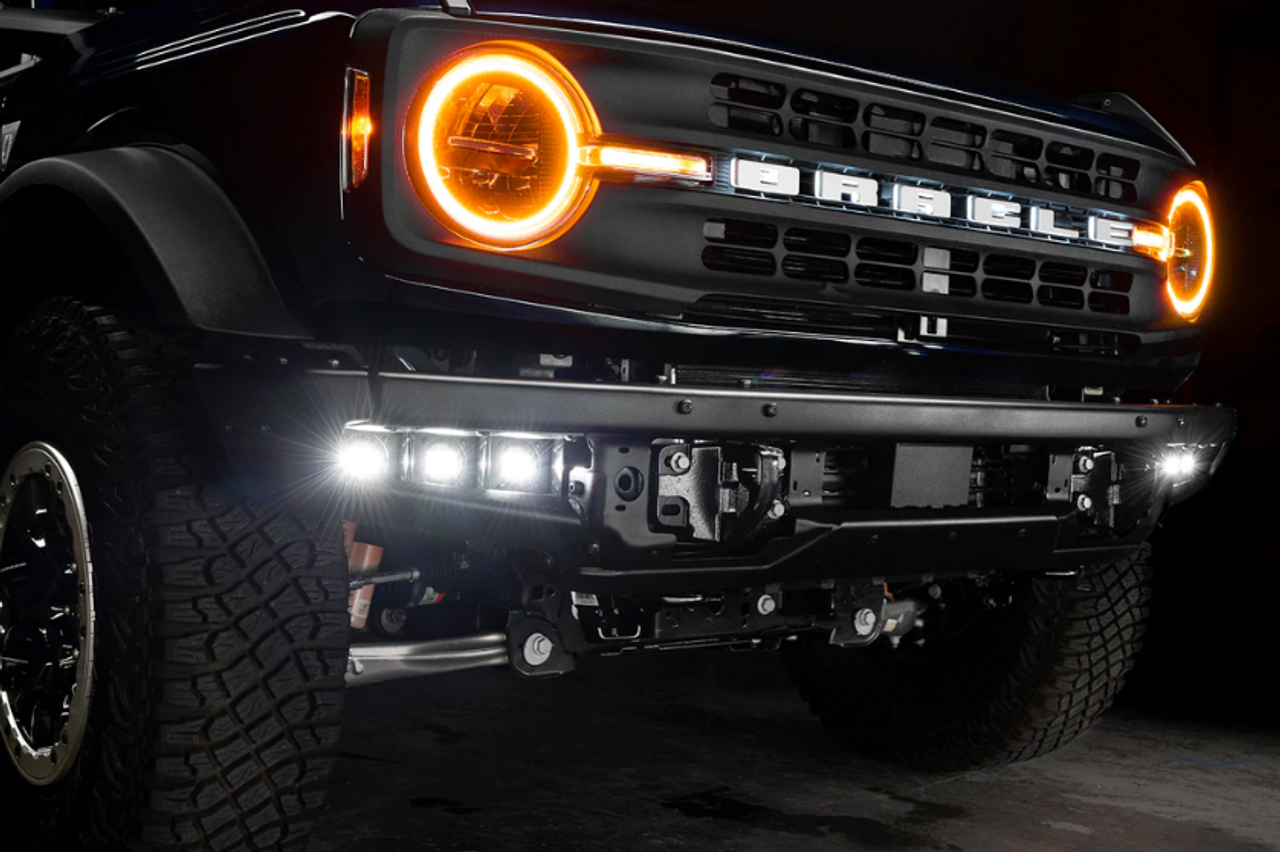 Oracle Lighting 5890-005 Triple LED Fog Light Kit for Steel Bumper Ford Bronco 2021+