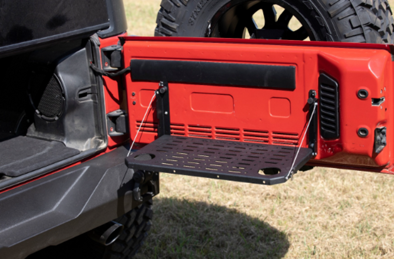 Rough Country 10630 Tailgate Table for Jeep Wrangler JK & Ford Bronco 2007+