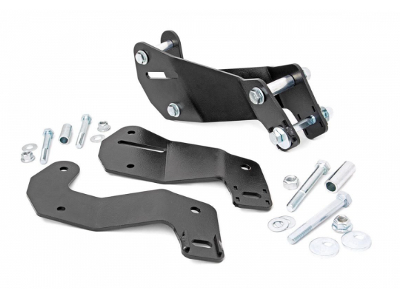 Rough Country 110600 Front Control Arm Relocation Kit for Jeep Wrangler JK 2007-2018