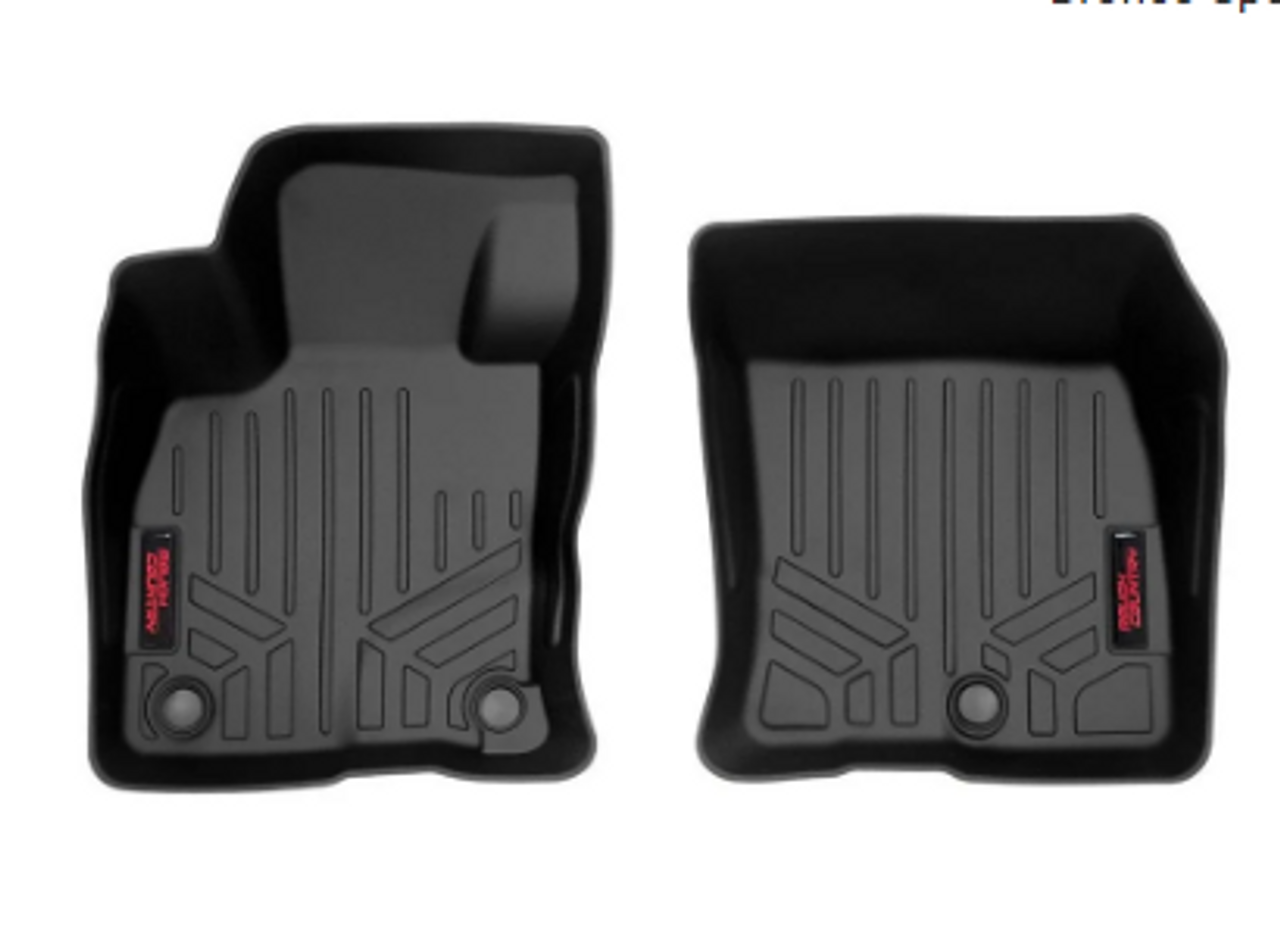 Rough Country M-5132Front Floor Mats for Ford Bronco Sport 2021+