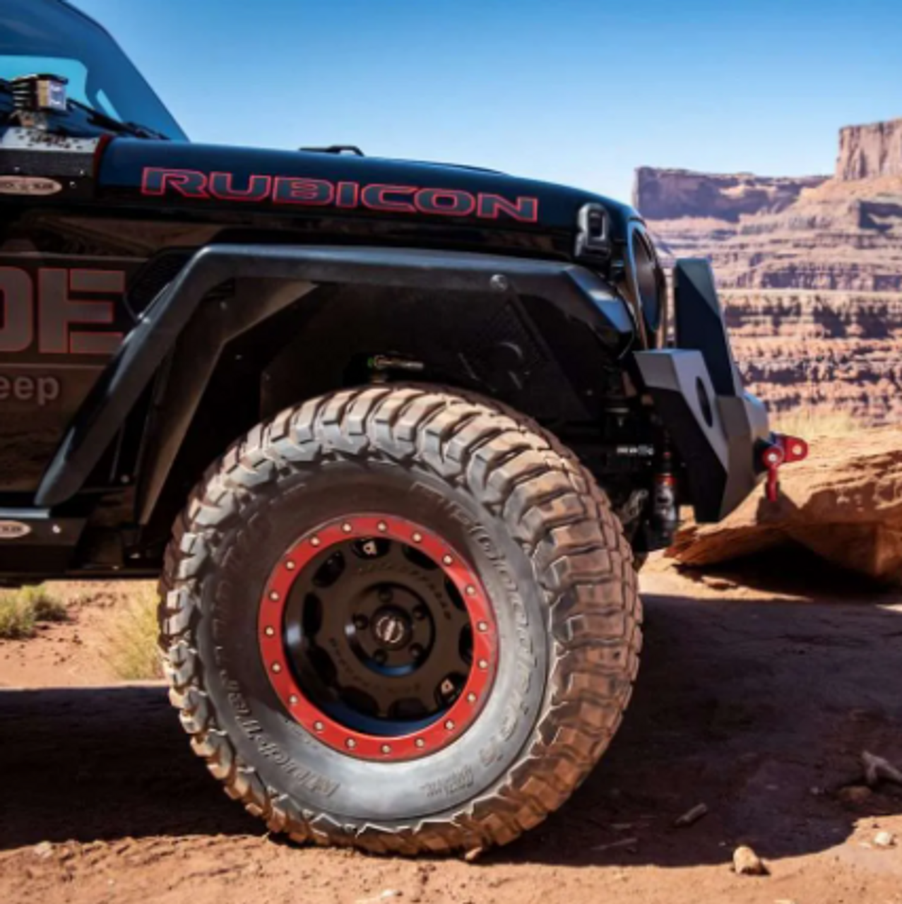 Rock Slide Engineering FB-F-100-JL Full Front Bumper with Bull Bar for Jeep Wrangler JL & Gladiator JT 2018+