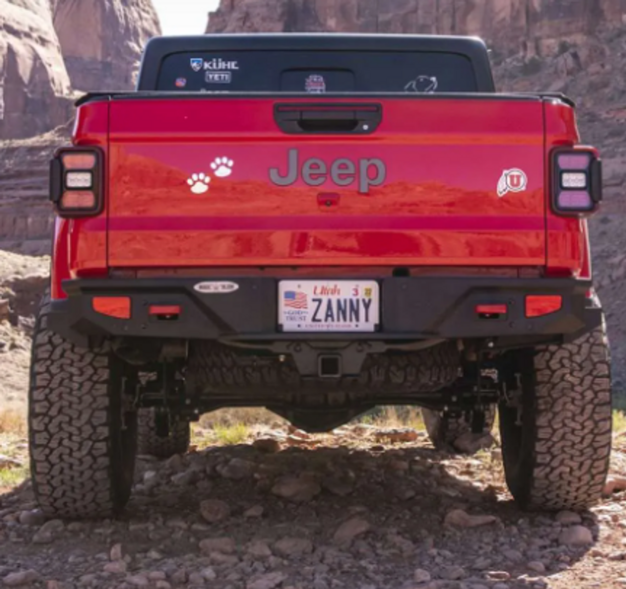 Rock Slide Engineering BR-100-JT4 Rear Rock Sliders for Jeep Gladiator JT 2020+