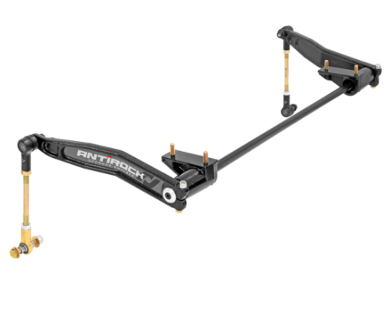 Rock Jock RJ-246100-101 Front AntiRock Sway Bar Kit Forged Arms .850" Bar for Jeep Wrangler JL & Gladiator JT 2018+