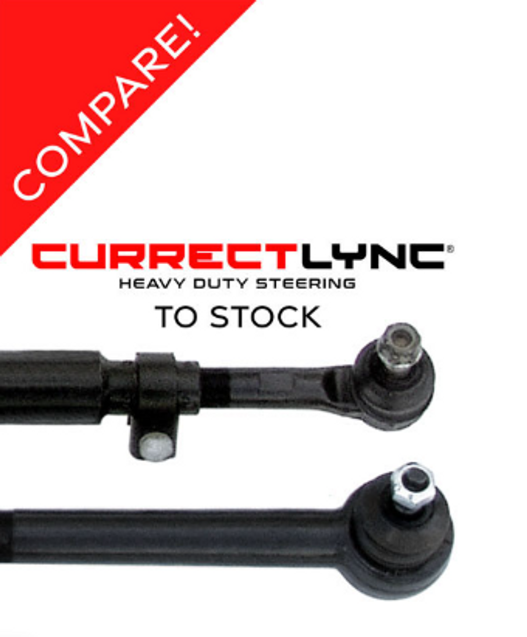 Rock Jock JK-9703 Currectlync Modular Extreme Duty Steering System for Jeep Wrangler JK 2007-2018