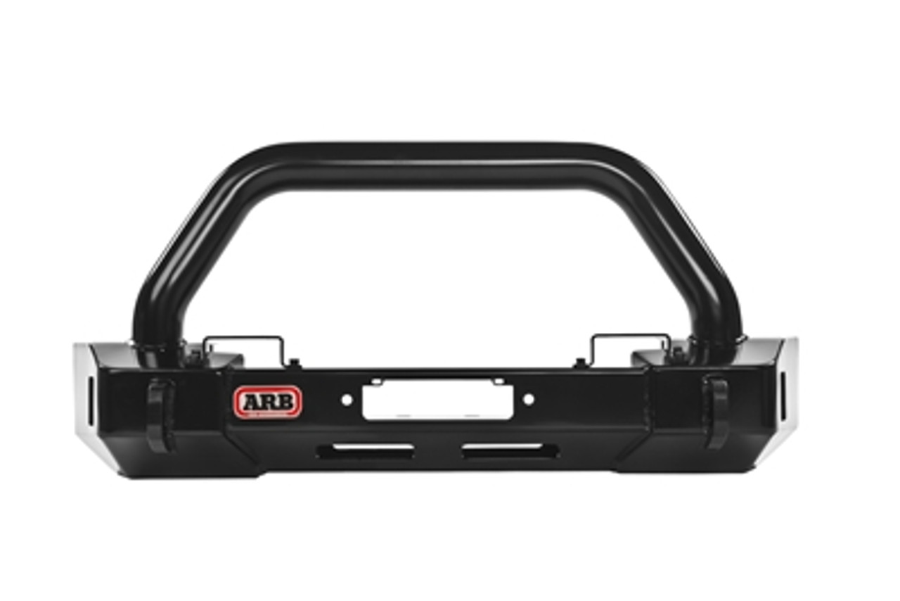 ARB 3450400 Stubby Bumper w/ Hoop for Jeep JK