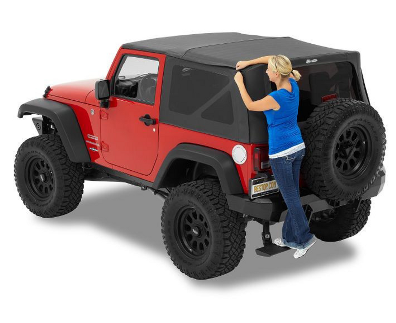 Bestop 54823-17 Supertop NX Soft Top in Black Twill for 4 Door Wrangler JK Bestop 54823-17 Supertop NX Soft Top in Black Twill for 4 Door Wrangler JK