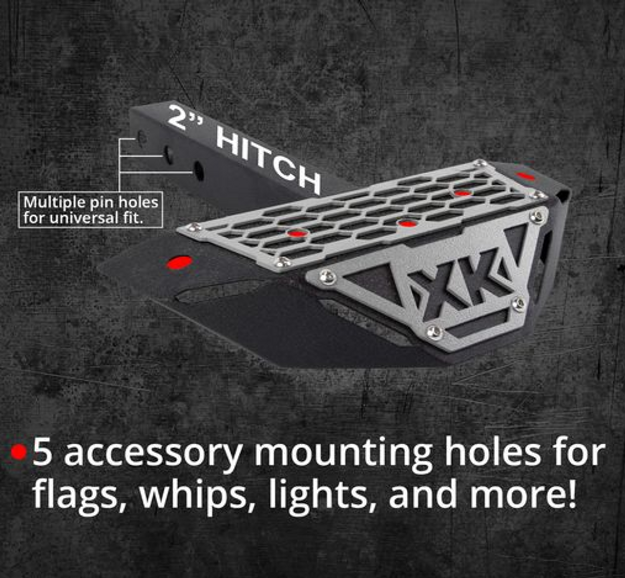 XK Glow XK-HITCH Hitch Receiver Step - Universal