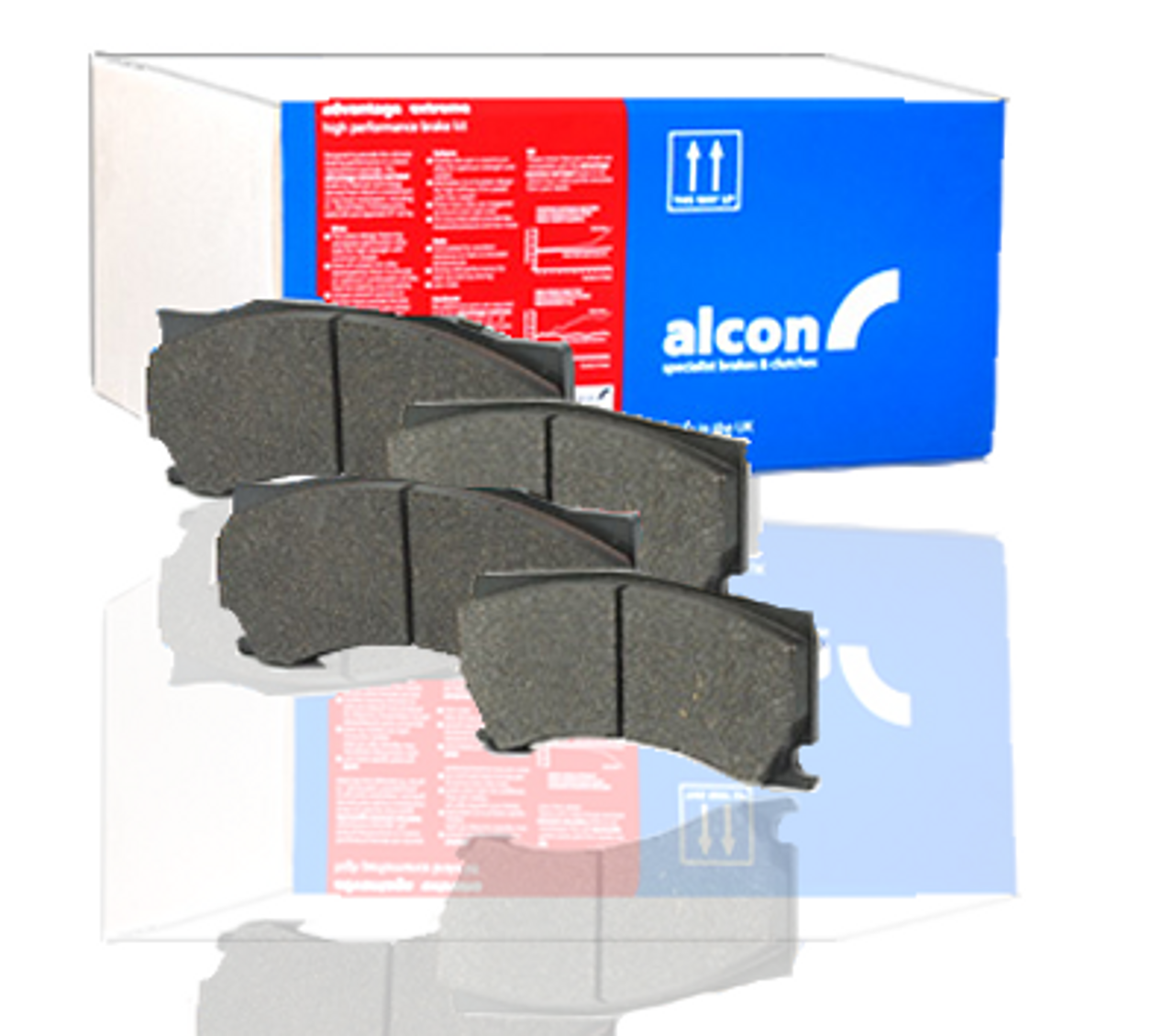 Alcon PNS4450X703.4 CIR50 Series Rear Brake Pad Set for Jeep Wrangler JK 2007-2018