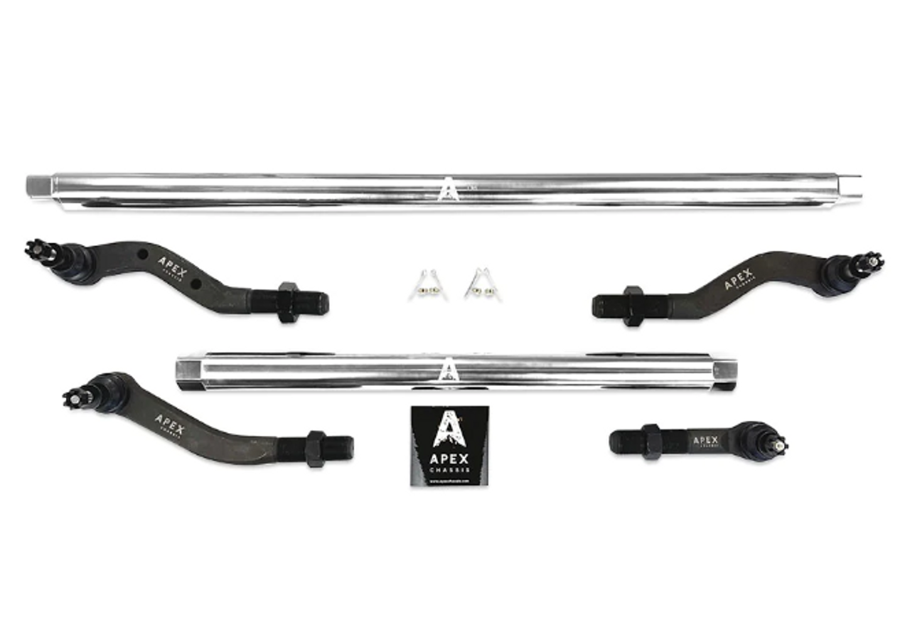 Apex Chassis KIT140-F 2.5 Ton Flipped Front Steering Kit for Jeep Wrangler JK 2007-2018