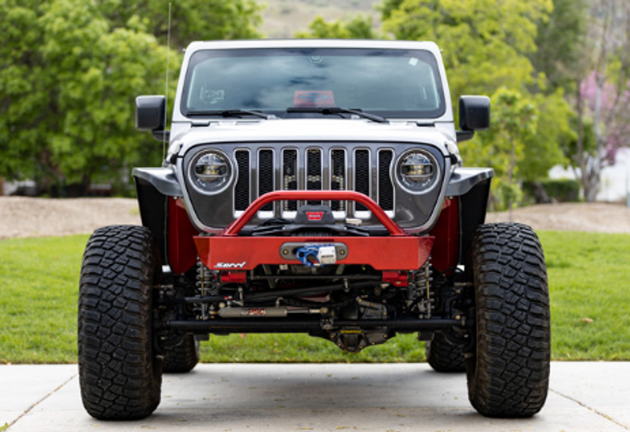 Savvy Designz SD0009 Krawler Light Front Bumper Kit with Hoop for Jeep Wrangler JL & Gladiator JT 2018+