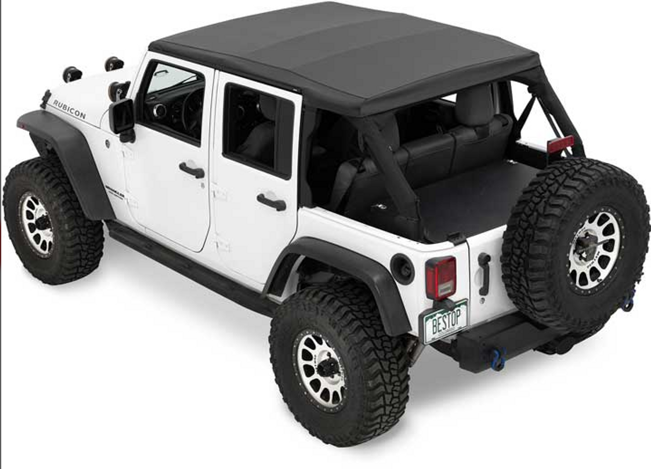 Bestop 56825-35 The Ascent Soft Top for Jeep Wrangler JK 4 Door 2007-2018