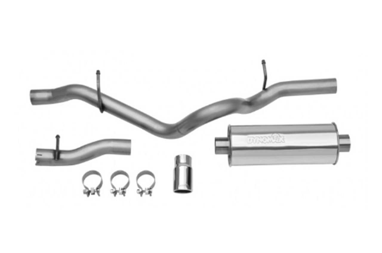 Dynomax 39524 RockCrawler Cat-Back Exhaust System for Jeep Wrangler JK 2 Door 2012-2018