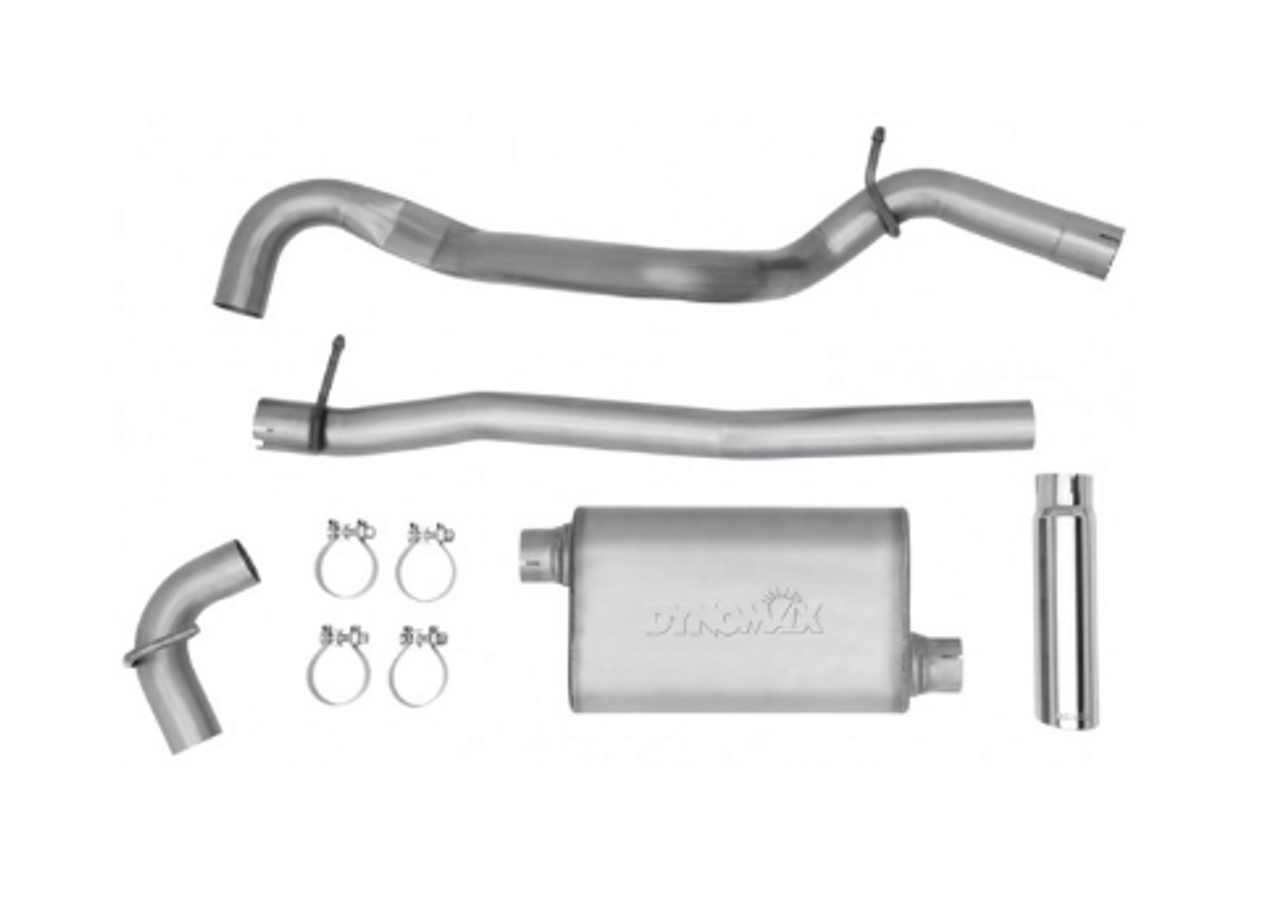 Dynomax 39517 Ultra Flo Cat Back Exhaust for Jeep Wrangler JK 4 Door 2012-2018