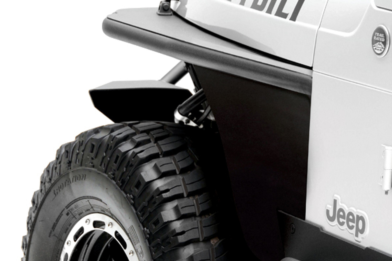 Smittybilt 76872 Front Tube Fenders for Wrangler TJ 97-06