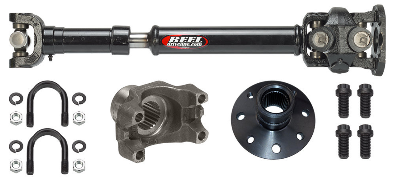 J.E. Reel 35JK-4R Rear 1350 Heavy Duty Driveline for Jeep Wrangler JK 4 Door with Automatic Transmission 2007-2011