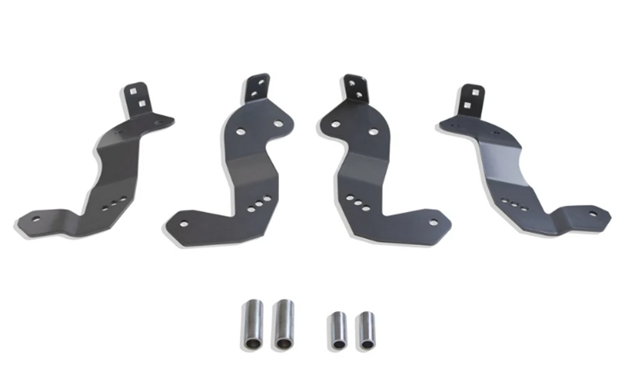 MaxTrac Suspension 9499CCB Front Geometry Correction Brackets for Jeep Wrangler JL & Gladiator JT 2018+