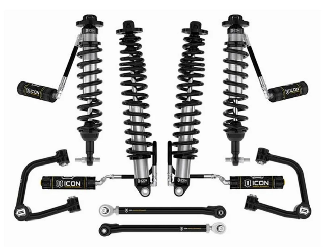 ICON Vehicle Dynamics K40005T 3-4" Stage 5 Tubular Lift Kit for Ford Bronco Non-Sasquatch 2021+