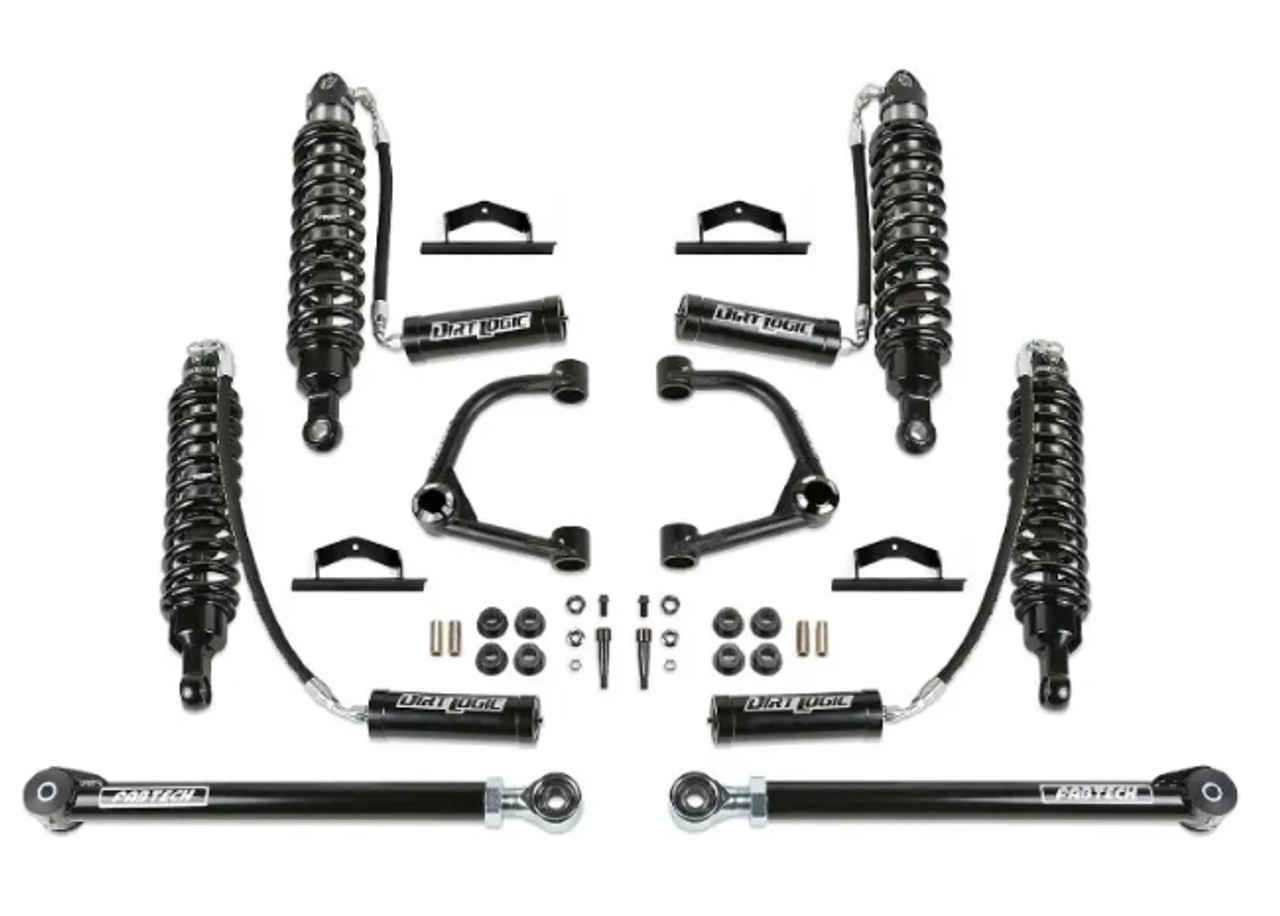 FabTech K2389DL 3" UCA Lift Kit with DLSS Coilovers for Ford Bronco 2 Door 2021+
