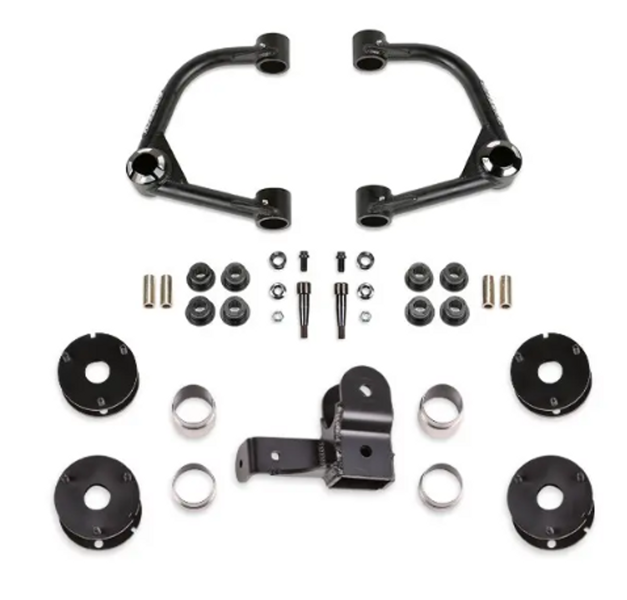 FabTech K2384 4" Uniball UCA Lift Kit with Front & Rear Shock Spacers for Ford Bronco 2021+
